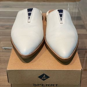 Sperry Saybrook leather mules